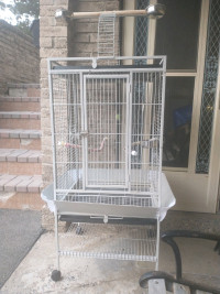 Large playtop bird cage