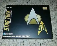 Rare Bluetooth Star Trek Communicator badge