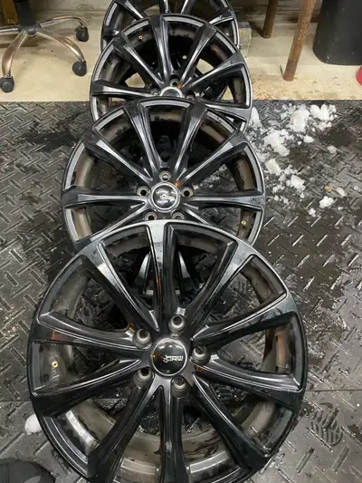 REDUCED!! I am selling a set of four 17-inch CRW rims that are in great condition and ready to enhan...
