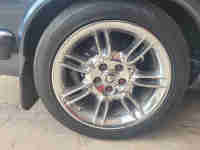  Chrome wheels with Hankook tires