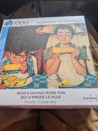 NORMAN ROCKWELL 1000 piece puzzle