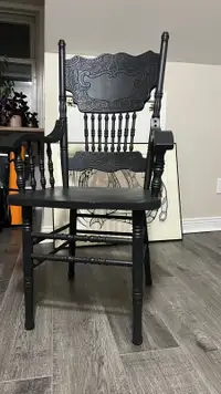 4 antique chairs - real wood