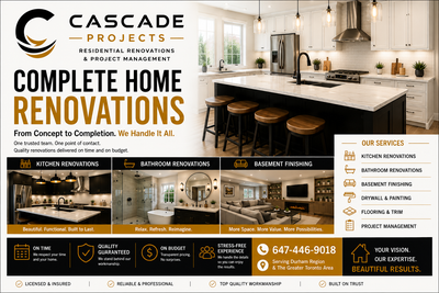 Residential Renovations | Kitchens • Bathrooms • Basements, View more