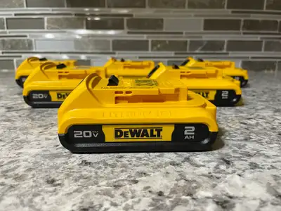New Dewalt 20V Max 2AH Lithium Ion Batteries, View more