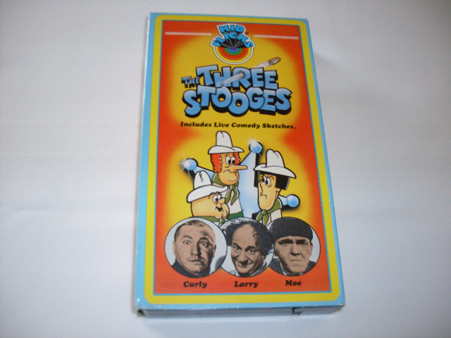 Three Stooges cassettes (3) VHS dans CD, DVD et Blu-ray  à Longueuil/Rive Sud - Image 4