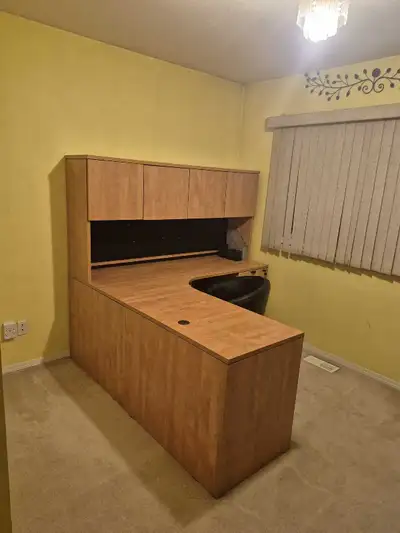 desk setup for computer room , View more