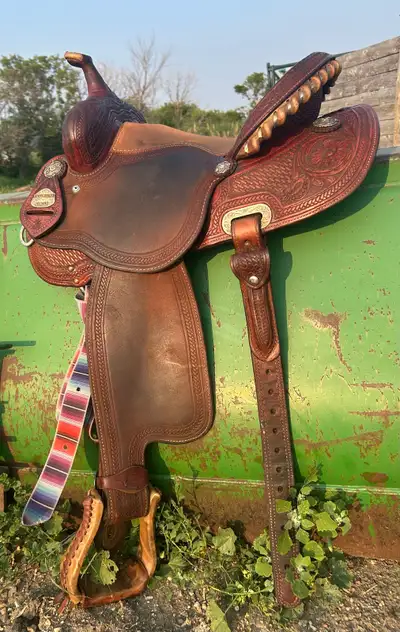 Cactus Saddlery- Charmayne James Barrel Saddle, View more
