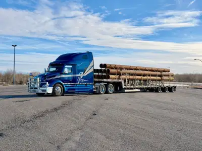Bowline Logistics Ltd is looking for company step deck and heavy haul drivers based in Edmonton and...