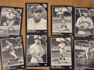1991 TSN Conlon baseball complete base set , 1-330, Babe Ruth, View more