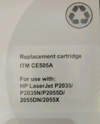 HP CE505A compatible toner cartridge
