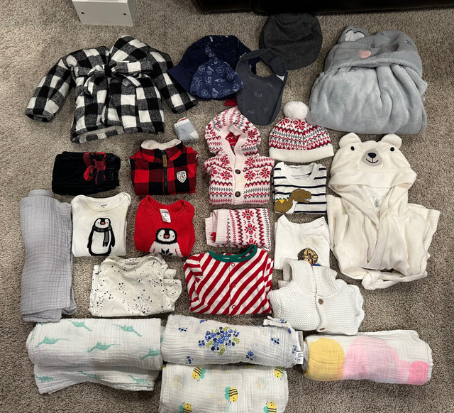 0-3 month baby boy clothes lot in Clothing - 0-3 Months in Calgary