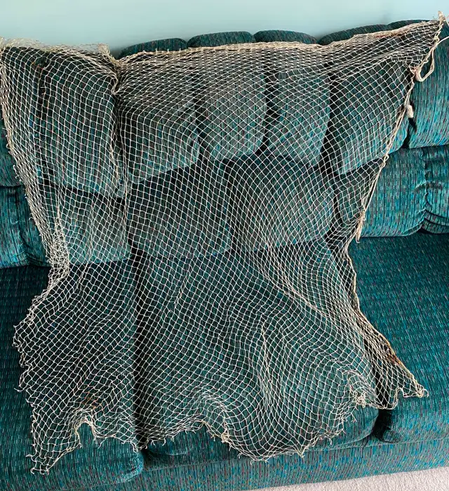 Collapsible fishing net/basket and 1 net with metal weight /15ft63005666754817122