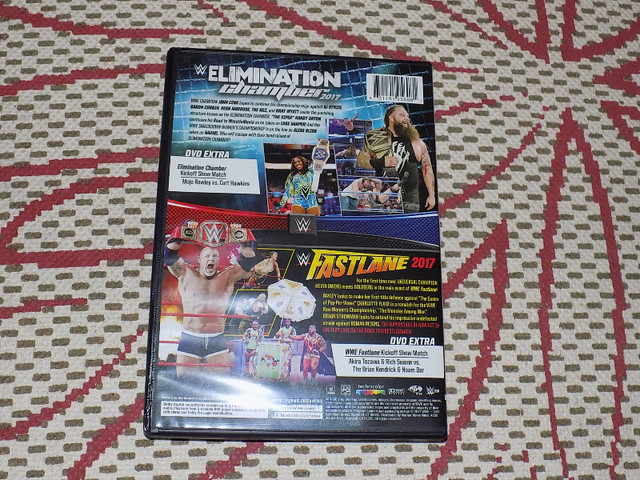 WWE ELIMINATION CHAMBER 2017 & FASTLANE 2017 DOUBLE FEATURE DVD in CDs, DVDs & Blu-ray in Hamilton - Image 2