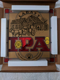 Extremely Rare 125 Anniversary Labbat IPA Stained Glass Panel