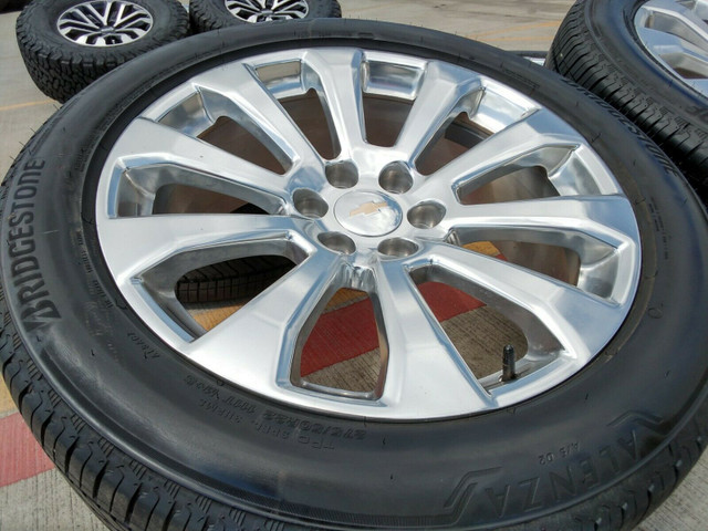 01. All Season Chevy Silverado Tahoe High Country Premier tires in Tires & Rims in Edmonton - Image 2
