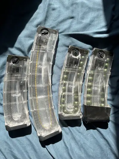 All work great! Willing to trade for some black T15 mags. Open to offers.