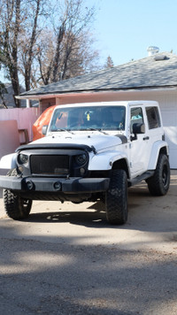 2013 2 door Jeep wrangler Sahara 