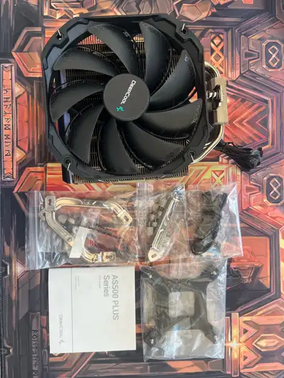 DeepCool AS500 Plus CPU Air Cooler, View more