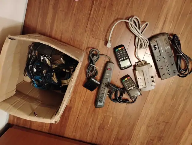 Surge protectors, cables, ect.