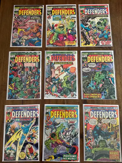 51 Defender Comic Books, View more