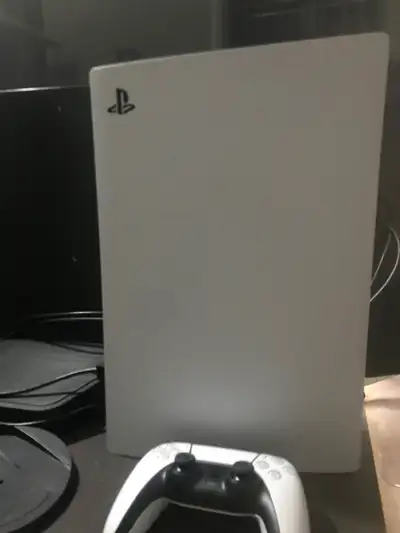 Selling my PS5 digital edition. Comes with stand, controller and power cord. Bought it and just neve...