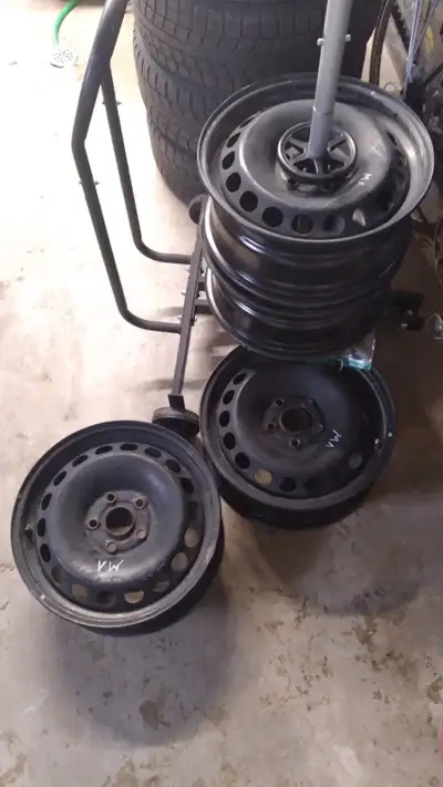 PURCHASED NEW FROM VW DEALER IN FALL OF 2024. ALL RIMS IN PERFECT CONDITION - NO BENDS OR DEFECTS OF...