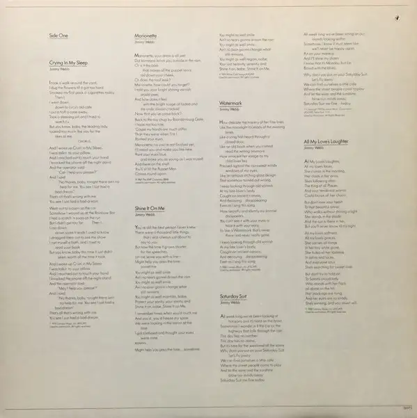 Art Garfunkel  --  Watermark    ** DISQUE VINYLE // VINYL RECORd in CDs, DVDs & Blu-ray in City of Montréal - Image 5