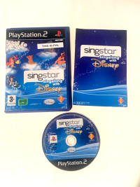 Singstar Sing Along With Disney (Sony Playstation 2 , 2008)