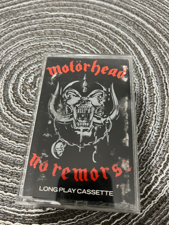 audio cassette Motörhead , No Remorse, Long play cassette dans Autre  à Ville de Montréal