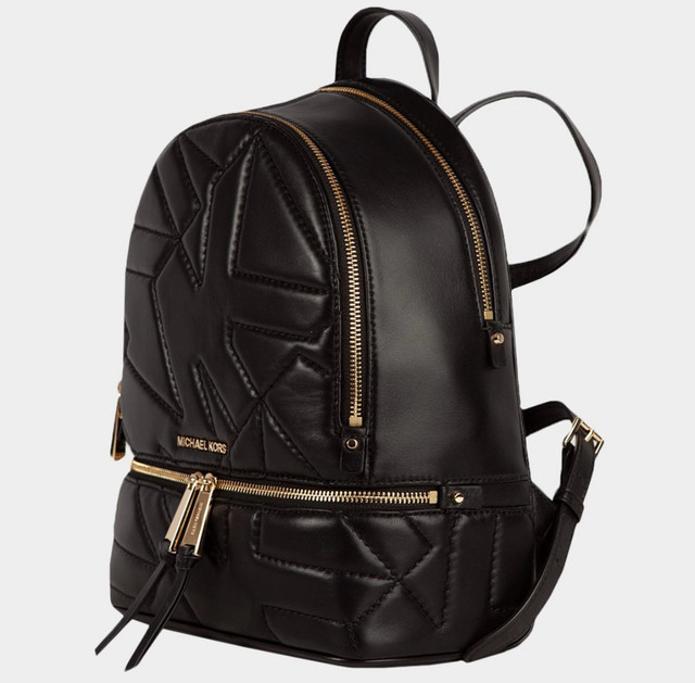 Michael Kors - Rhea zip leather backpack BNWT  in Women's - Bags & Wallets in City of Toronto - Image 2