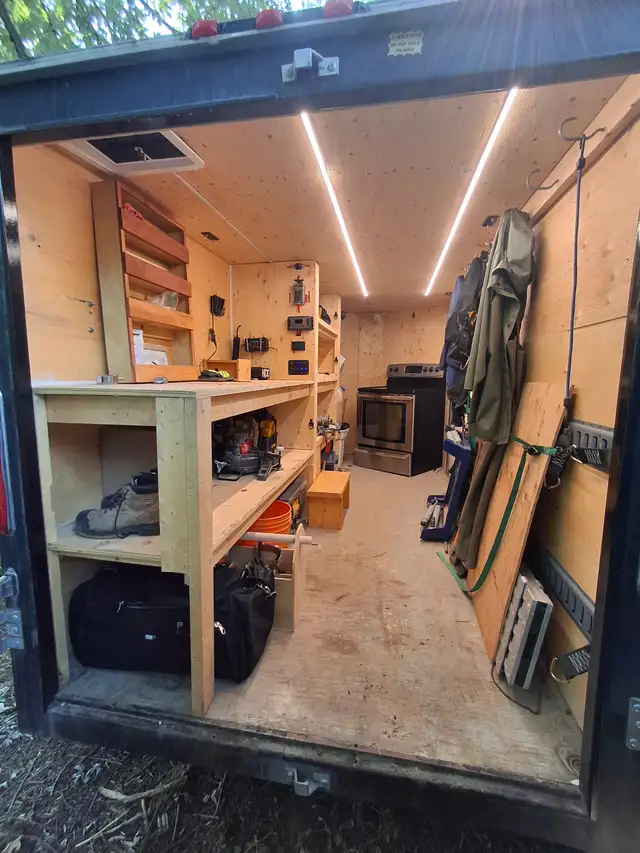 Cargo Trailer, 16ft, Portable Workshop in Cargo & Utility Trailers in Victoria - Image 2