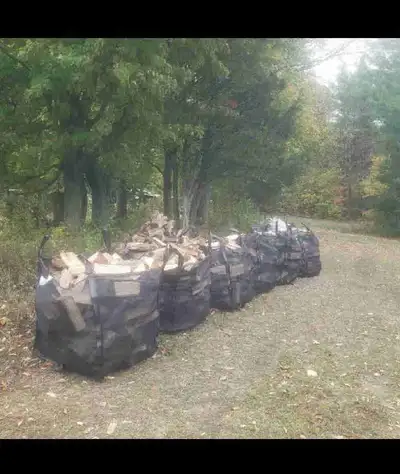 *Bush Cords Available* 2200Lb Large Mesh Bags with Loops. All Hardwood. 1 bag = ¼ bush cord 2 bags =...