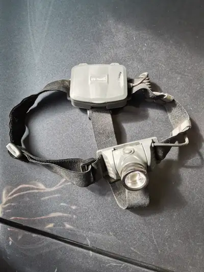 Led Head lamp with batteries great condition, View more