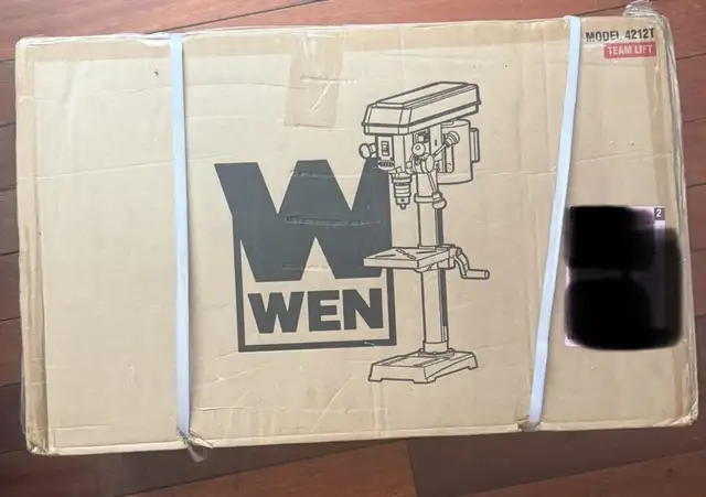 WEN4212T 5-Amp 10-Inch VariableSpeed Benchtop Drill Press in Power Tools in Revelstoke - Image 4