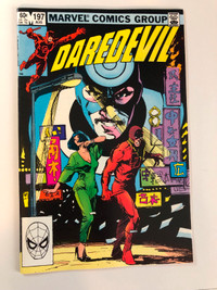 First app. Yuriko in Daredevil #197 comic approx. 9.0