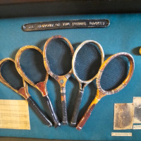 THE HISTORY OF THE TENNIS RACK