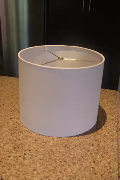 White lamp shade, View more