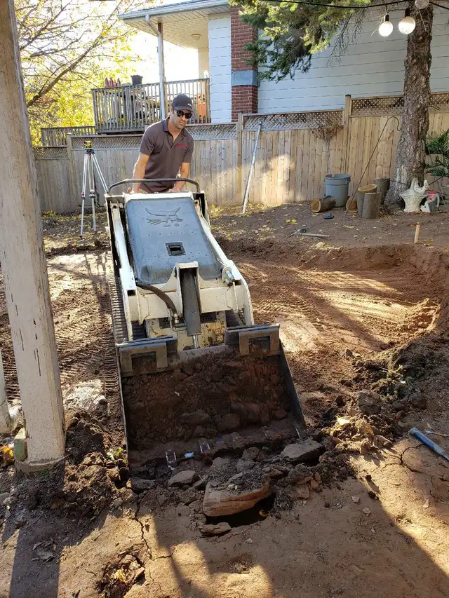 Bobcat and Mini Ex services in Excavation, Demolition & Waterproofing in Oakville / Halton Region - Image 10
