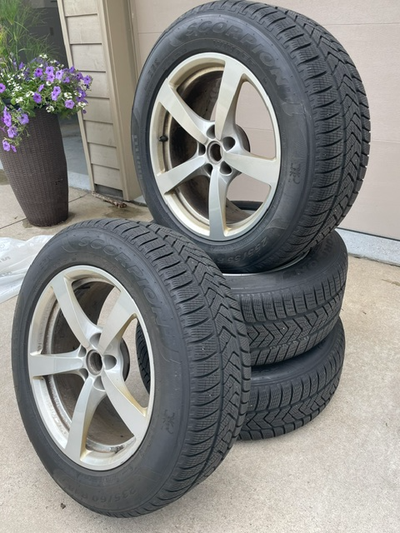 Pirelli Scorpion Winter Tires- only used 1 season. 235/60/R18. $950.