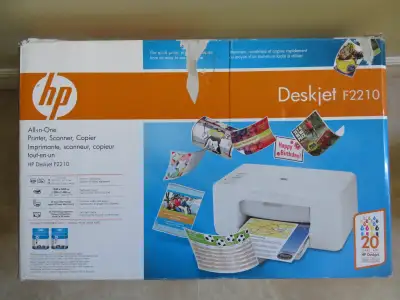 HP Deskjet F 2210 All-in-one printer, View more