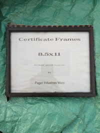 New Certificate Frame