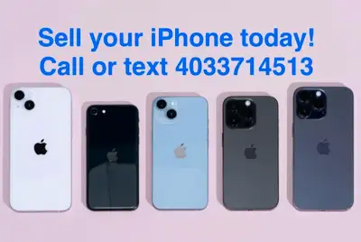 Cash for iPhone! Buying all iPhones! New, Used or Broken!, View more