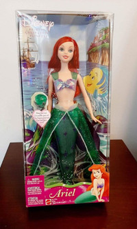 Disney "Sparkly Ariel" Princess Barbie Doll