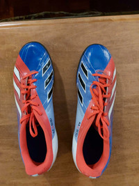 Adidias Messi soccer cleats, size 9 1/2