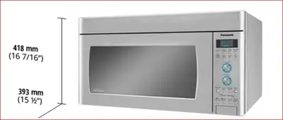 Over the Range Panasonic 30 inc excellent condition model NNSD29, View more