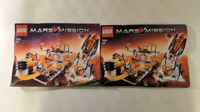Lego Mars Mission - MB-01 Eagle Command Base (7690) in Toys & Games in Winnipeg - Image 5