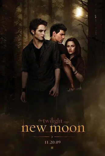 The Twilight Saga: New Moon 2009 movie poster, new, never opened, View more