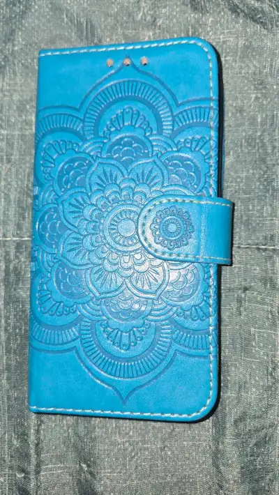 Blue Mandala Flip Wallet Phone Case, View more
