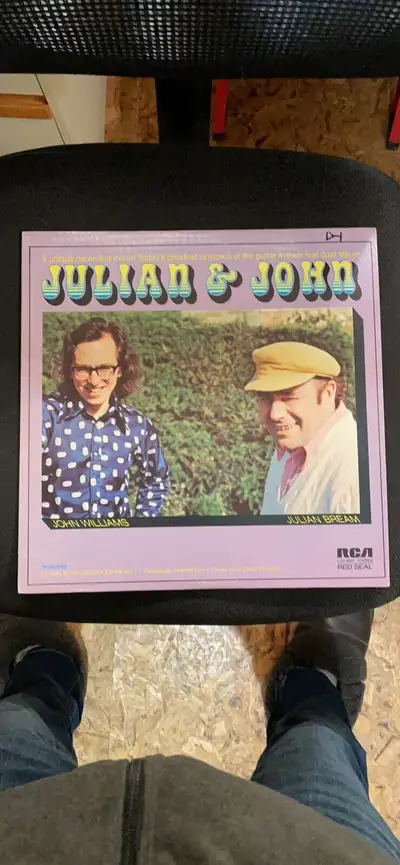 John Williams, Julian Bream Guitar duet vinyl record album . Posted in buy and sell, cds, dvds, blu-...