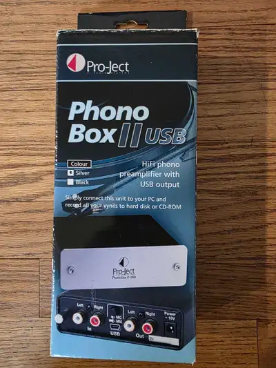 PRO-JECT PHONO BOX II USB, View more